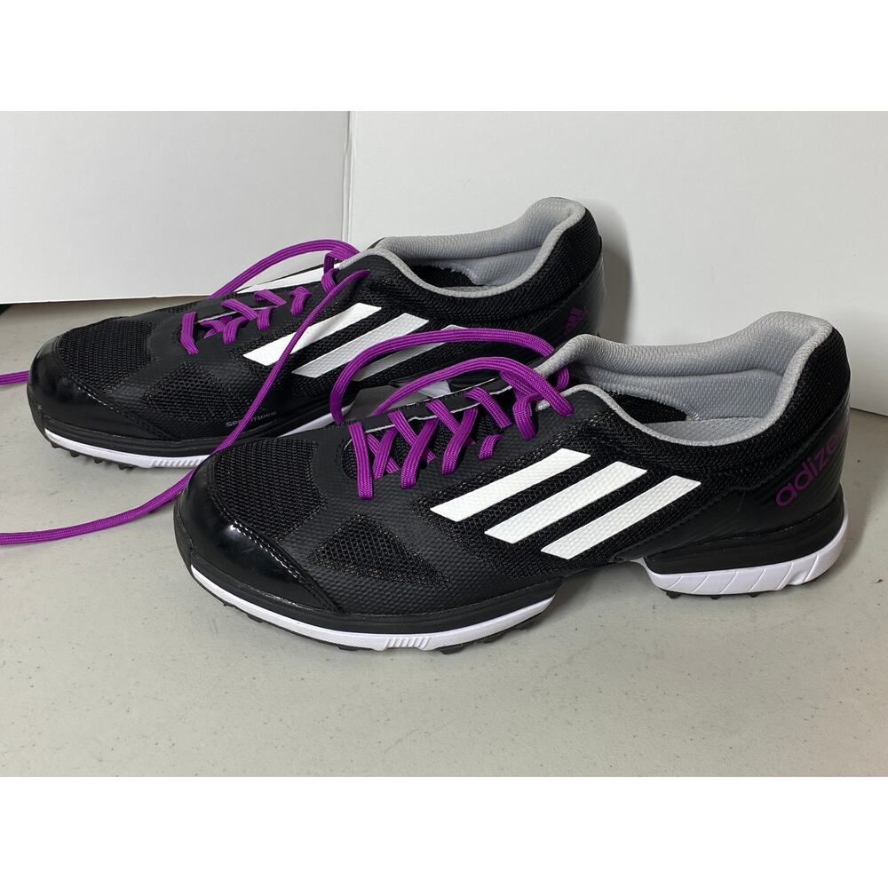 Adidas Adizero Women's Golf Shoes Black Size 9 NEW - Picture 7 of 8
